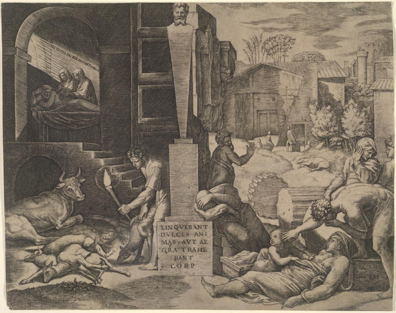 그림2) 이탈리아 전염병을 소재로 한 라이몬디의 판화,16세기-서성록-2.jpg